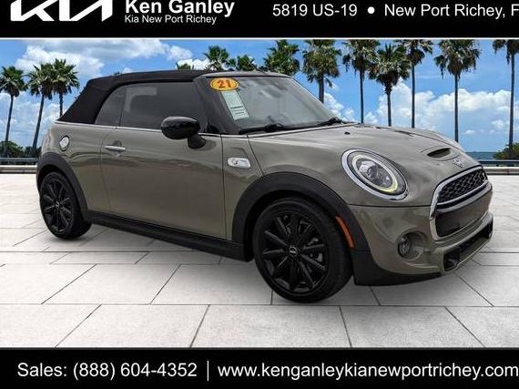 MINI COOPER CONVERTIBLE 2021 WMWWJ5C02M3M18741 image